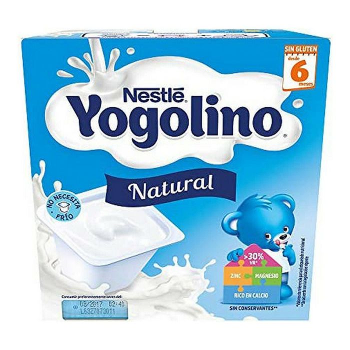 Yogur Nestle Yogolino Al Natural (4 x 100 gr)