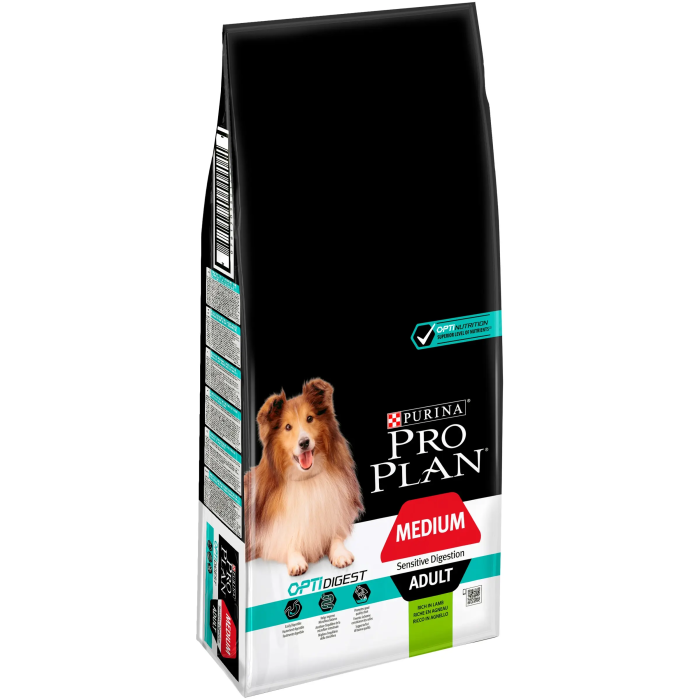 Purina Pro Plan Canine Adult Digest Medium Cordero 14 kg
