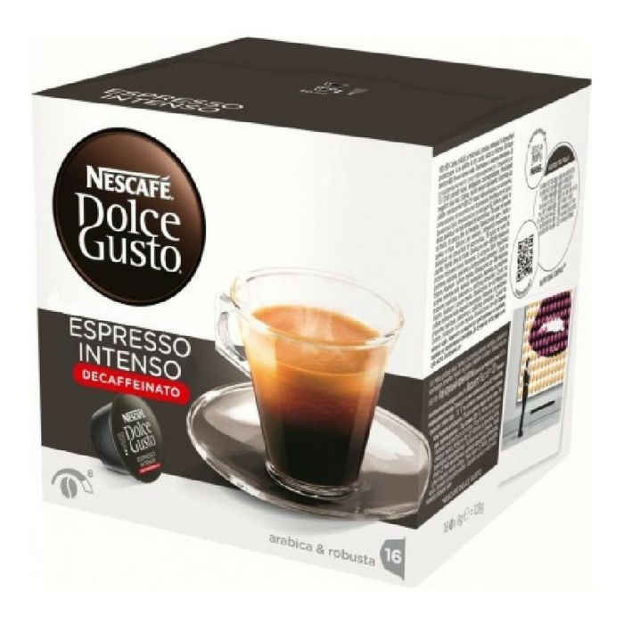 Cápsulas de Café Nescafé Expresso Descafeinado Espresso Intenso (16 uds) Cápsulas de Café Nescafé Expresso Descafeinado Espresso Intenso (16 uds)