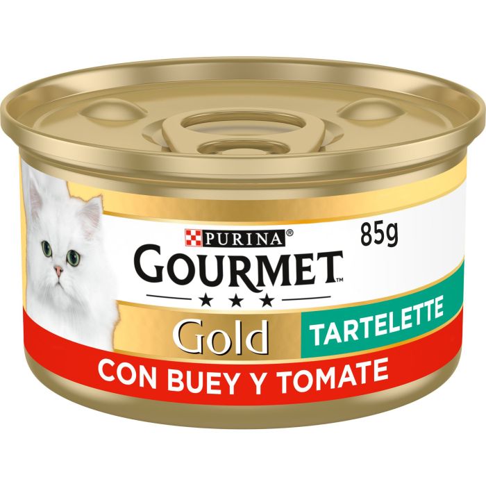 Purina Gourmet Gold Single Tartallette Buey Tomate 24x85 gr