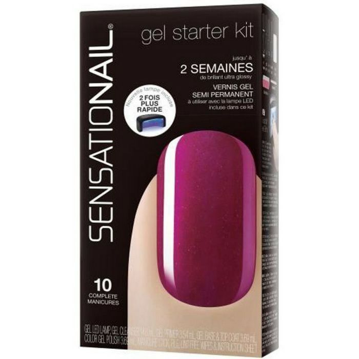 Set de Manicura Starter Sensationail Raspberry Wine 6 Piezas 1 Set de Manicura Starter Sensationail Raspberry Wine 6 Piezas 1