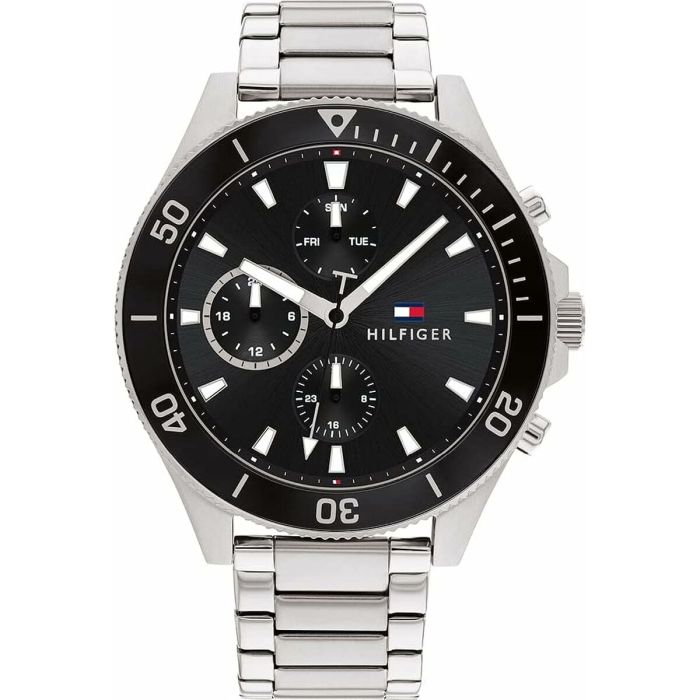 Reloj Hombre Tommy Hilfiger 1674788 Negro Plateado