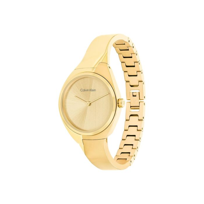 > Reloj Mujer Calvin Klein SNAKE (Ø 28 Mm) Dorado