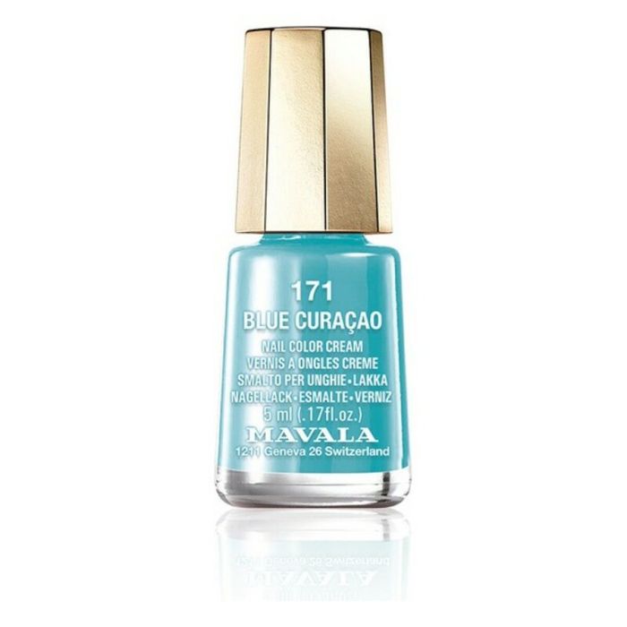 Esmalte de uñas Nail Color Cream Mavala 171-blue curaçao (5 ml)