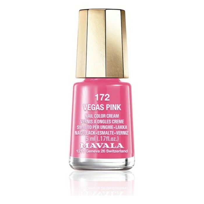 Esmalte de uñas Nail Color Cream Mavala 172-vegas pink (5 ml)