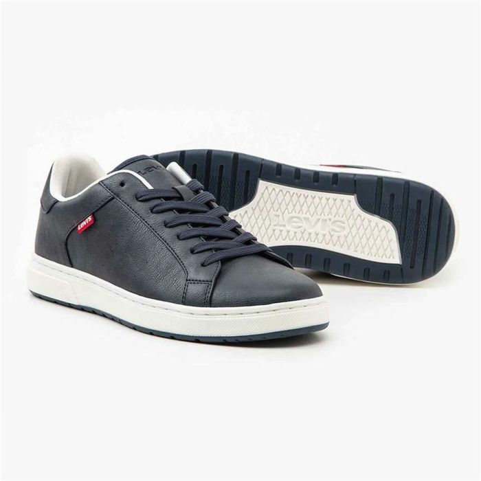 Zapatillas Deportivas Hombre Levi's Piper Navy Azul Negro 3