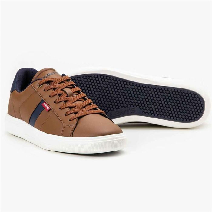 Zapatillas Casual Hombre Levi's Archie Marrón 2