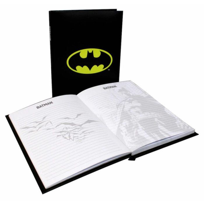 SD TOYS Diario luz logo Batman DC Comics - 15x25cm