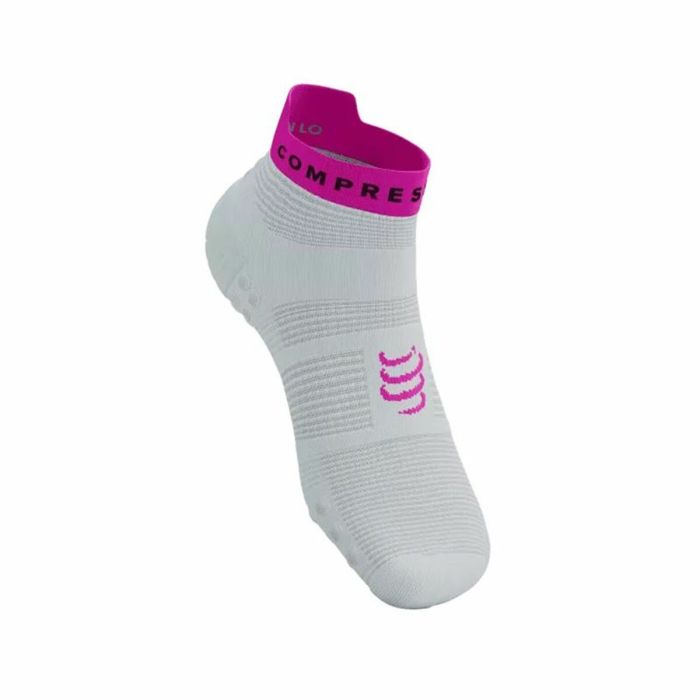 Calcetines Deportivos Compressport Pro Racing Blanco 3