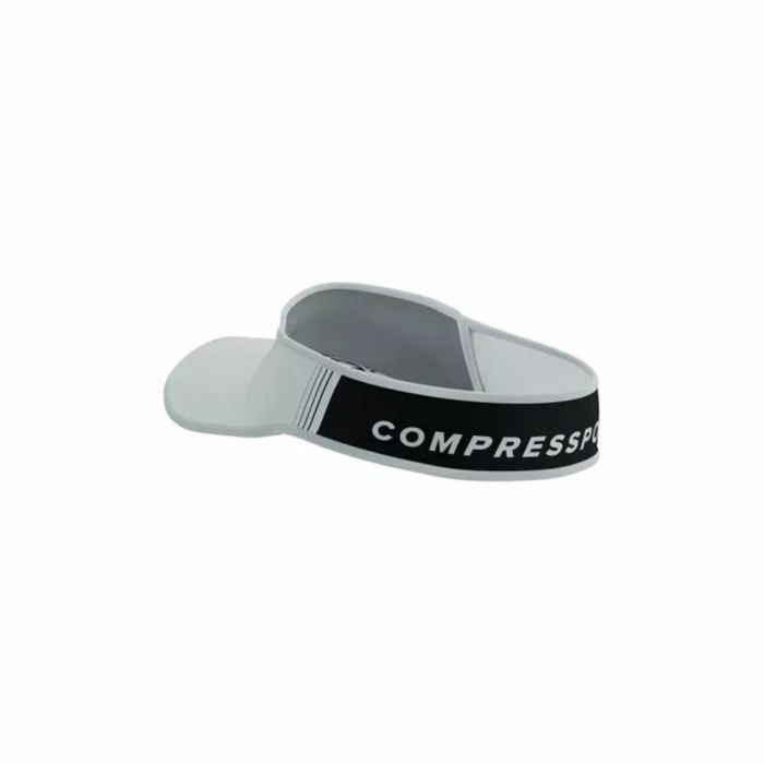 Visera Compressport XHWU389-0002 Blanco Talla única 3