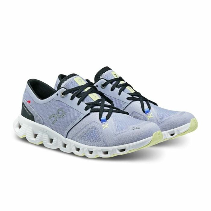 Zapatillas de Running para Adultos On Running Cloud X 3 Azul Mujer 2