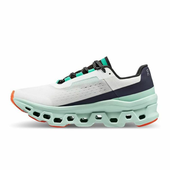 Zapatillas de Running para Adultos On Running Cloudmonster Aguamarina Mujer 5