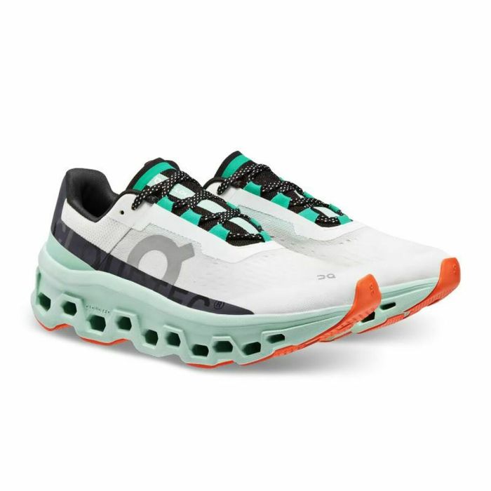 Zapatillas de Running para Adultos On Running Cloudmonster Aguamarina Mujer 2