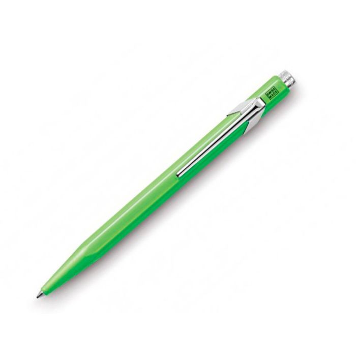 Boligrafo Caran D'Ache 849 Fluo Verde Limon Punta Media 1