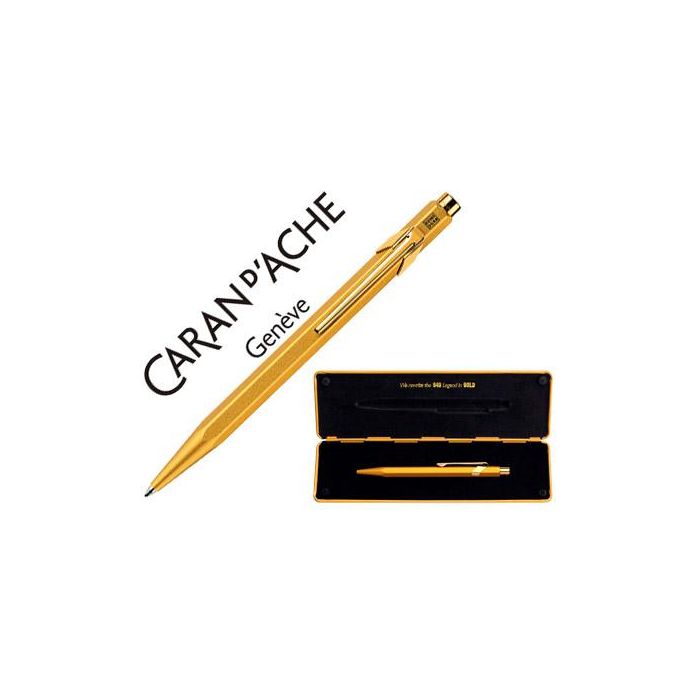 Boligrafo Caran D'Ache 849 groldbar 2012 Collection Con Estuche Punta Media