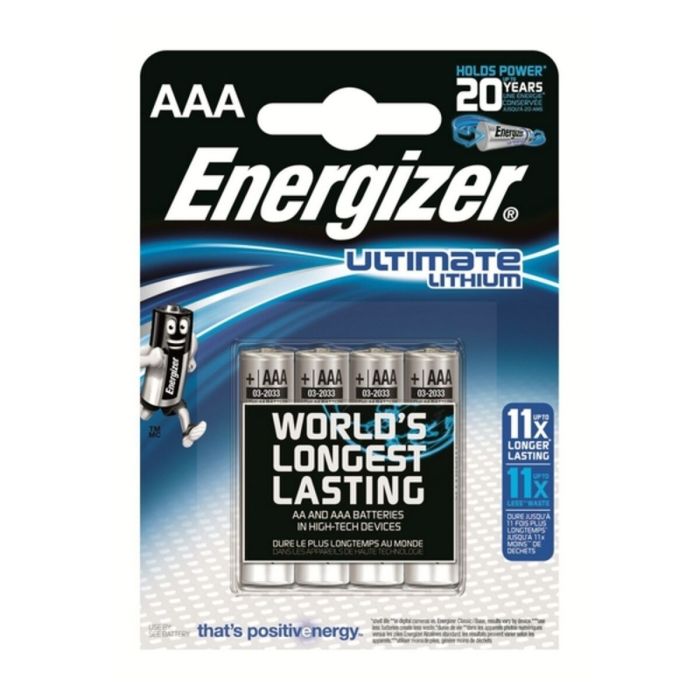 Pilas Energizer ENLITHIUMAAAP4 1,5 V (4 Unidades) 2