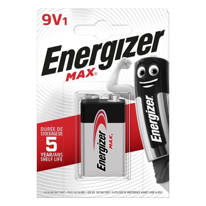 Energizer Max – 9V Batería de un solo uso Alcalino