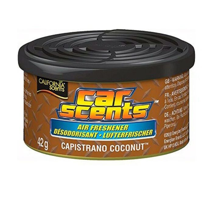 Ambientador Cs Car Scents Capistrano Coconut CCS-1216CTMC Ambientador Cs Car Scents Capistrano Coconut CCS-1216CTMC