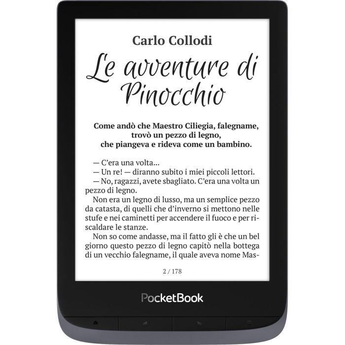 eBook PocketBook Touch HD3 Negro Negro/Gris 6" 16 GB eBook PocketBook Touch HD3 Negro Negro/Gris 6" 16 GB