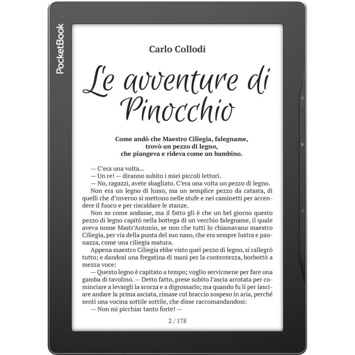 eBook PocketBook InkPad Lite Negro/Gris 8 GB