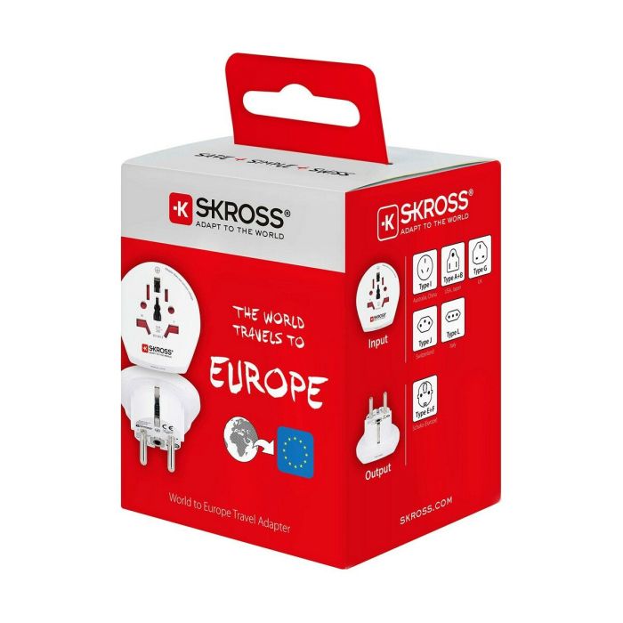 Adaptador de Corriente Skross 1500211-E Europeo Internacional 2