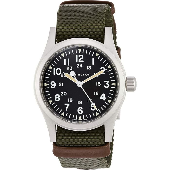 Reloj Hombre Hamilton KHAKI FIELD Negro