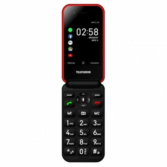 Smartphone Telefunken TF-GSM-740-CAR-BK 32 GB Negro Multicolor 5
