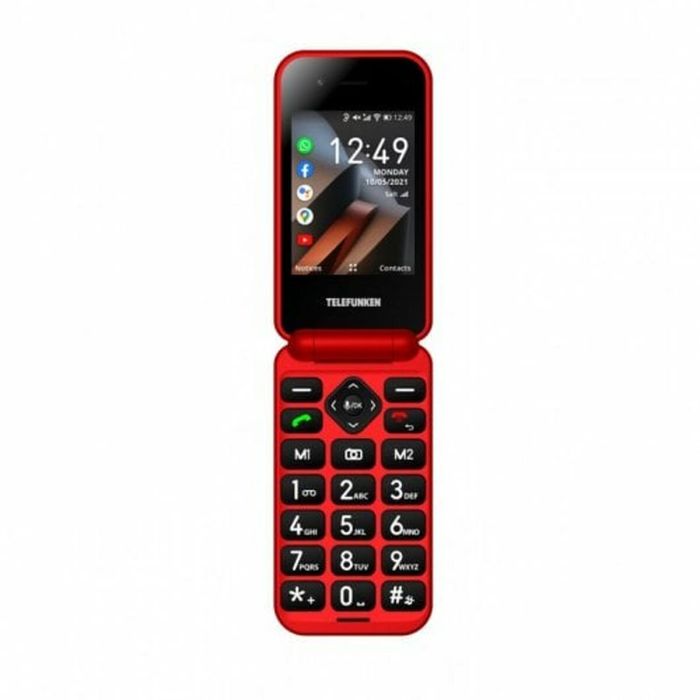 Teléfono Móvil Telefunken TF-GSM-740-CAR-RD Rojo 4