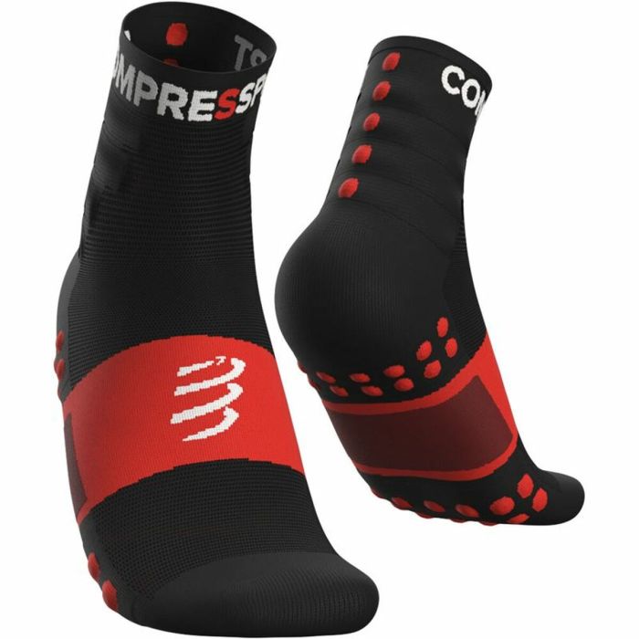 Calcetines Deportivos Compressport Training Negro