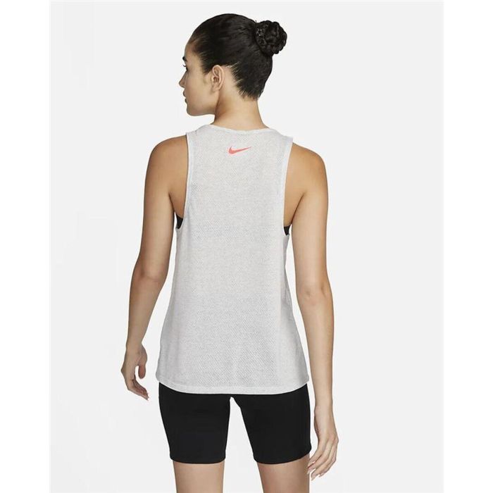 Camiseta de Tirantes Mujer Nike Blanco 4