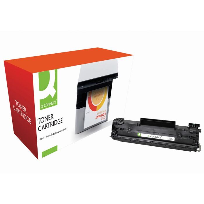 Toner Q-Connect Compatible Hp Ce278A Laserjet -P1566 -P1606Dn-M 1536Dnf-Mpf -2100 Pag- Negro 1