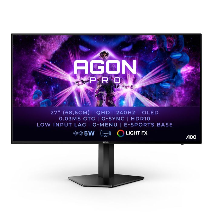 Monitor Gaming AOC AG276QZD Quad HD 27" 240 Hz 4