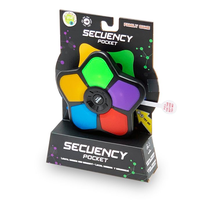 Juego De Memoria Secuency Pocket Luces Y Sonidos