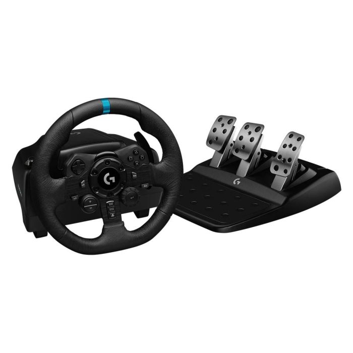 Logitech G923 Volante y Pedales para Carreras de Simulación, TRUEFORCE, USB, para PC y PlayStation, Negro 0 Logitech G923 Volante y Pedales para Carreras de Simulación, TRUEFORCE, USB, para PC y PlayStation, Negro 0