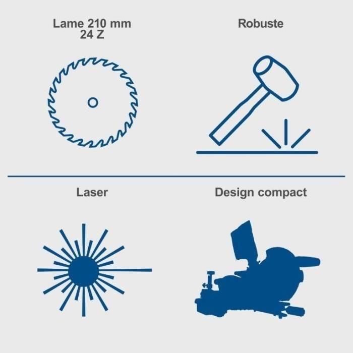 Scheppach HM210L Sierra Ingletadora 4