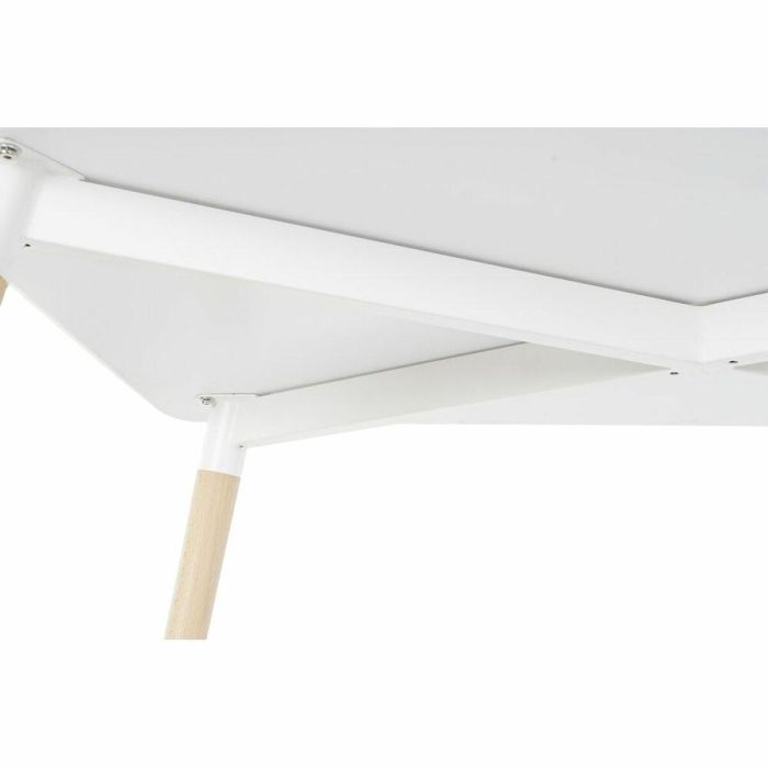 Mesa de Comedor DKD Home Decor Blanco Abedul Madera MDF 120 x 80 x 74 cm 2 Mesa de Comedor DKD Home Decor Blanco Abedul Madera MDF 120 x 80 x 74 cm 2
