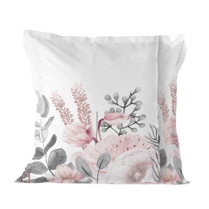 Funda de almohada HappyFriday Delicate bouquet Multicolor 60 x 60 cm