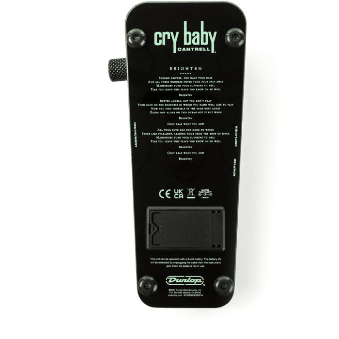 Fx Crybaby Wah Jerry Cantrell Firefly 2 Fx Crybaby Wah Jerry Cantrell Firefly 2