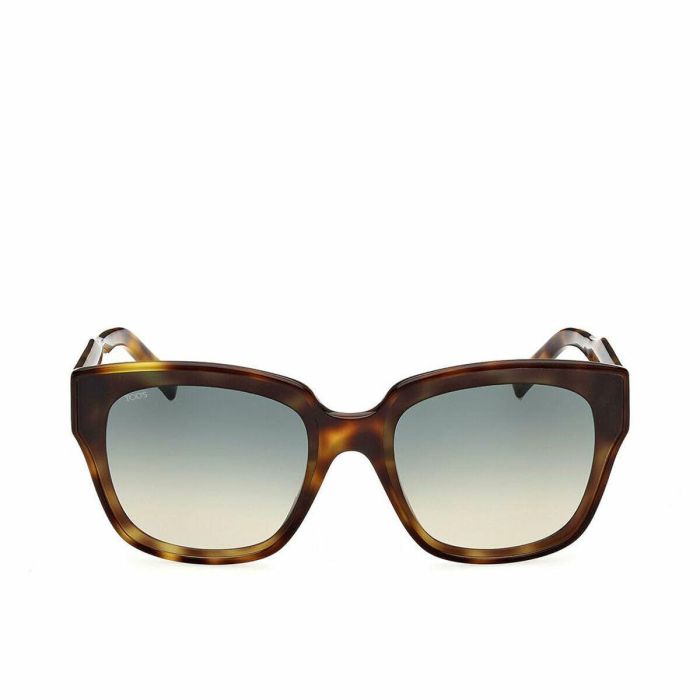 Tod's Gafas de Sol TO0331 53P para Mujer - Estilo Cat-eye, Montura Blonde Havana, Cristal Gradient Green 1 Tod's Gafas de Sol TO0331 53P para Mujer - Estilo Cat-eye, Montura Blonde Havana, Cristal Gradient Green 1