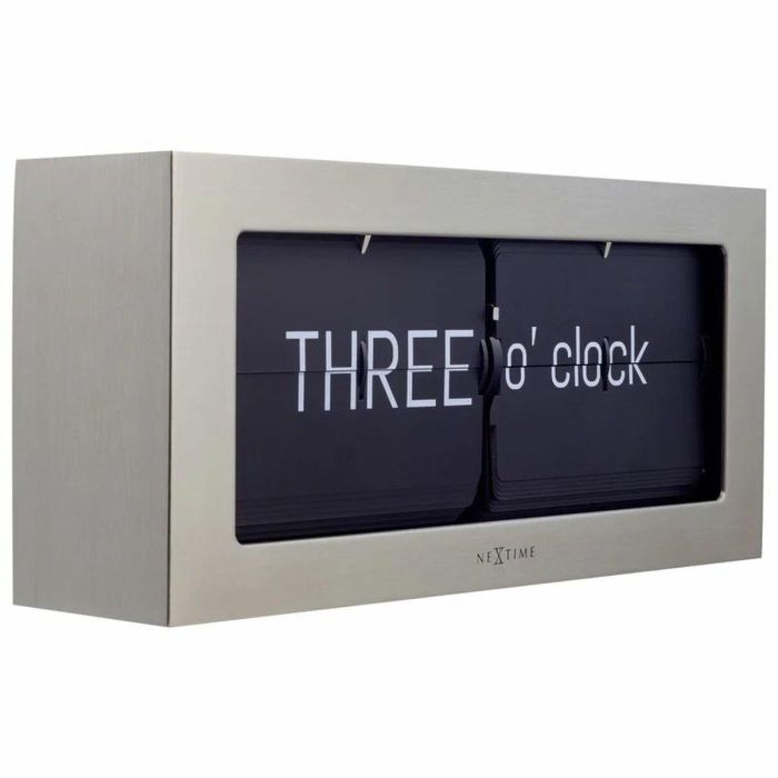 Reloj de Mesa Nextime 5229ZI Negro Gris 2 Reloj de Mesa Nextime 5229ZI Negro Gris 2