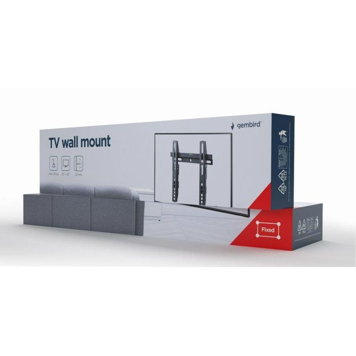 Soporte de Pared GEMBIRD WM-42F-02 1 Soporte de Pared GEMBIRD WM-42F-02 1