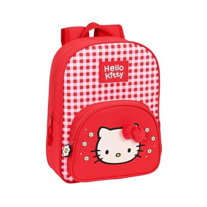 Mochila Infantil Hello Kitty Spring Rojo (26 x 34 x 11 cm)