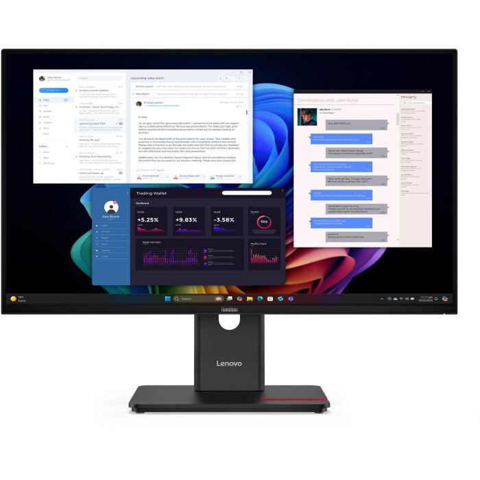 Lenovo ThinkVision T27UD-40 (27") UHD HDMI/DP/USB-C/DOC 0 Lenovo ThinkVision T27UD-40 (27") UHD HDMI/DP/USB-C/DOC 0