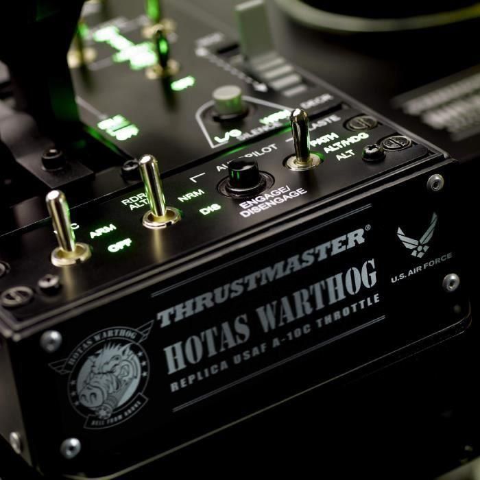 Thrustmaster HOTAS Warthog Dual Throttles Negro USB Simulador de Vuelo PC 5 Thrustmaster HOTAS Warthog Dual Throttles Negro USB Simulador de Vuelo PC 5