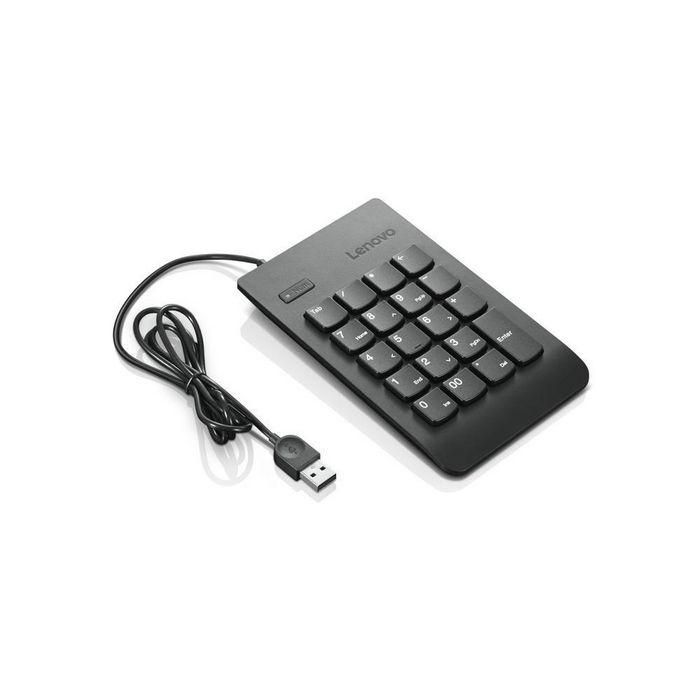 Lenovo Teclado Numérico USB Gen II, 1 metro, 200 g, 5V, 30mA, Negro 2 Lenovo Teclado Numérico USB Gen II, 1 metro, 200 g, 5V, 30mA, Negro 2