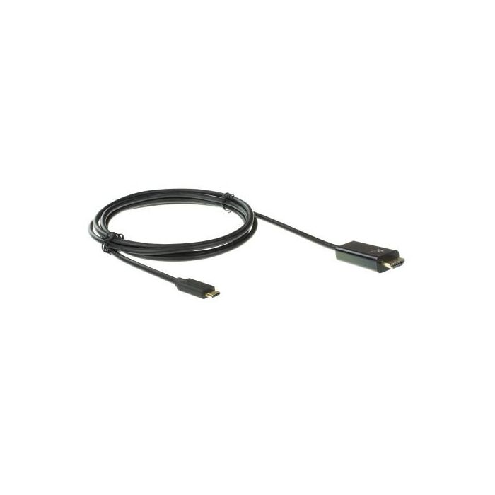 Adaptador USB-C a HDMI Ewent EW9824 Negro 2 m 1