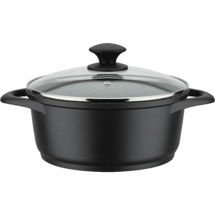 GSW - 414562 - Batería - GRANITO GOURMET masivo forjado de aluminio - 10 piezas - Inducción - Recubrimiento GRANITO VITAFLON 2 GSW - 414562 - Batería - GRANITO GOURMET masivo forjado de aluminio - 10 piezas - Inducción - Recubrimiento GRANITO VITAFLON 2