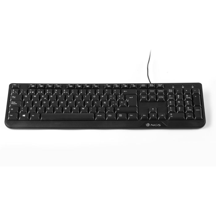Teclado NGS NGS-KEYBOARD-0344 Negro 2 Teclado NGS NGS-KEYBOARD-0344 Negro 2