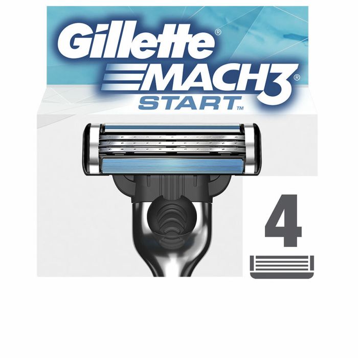 Gillette Mach 3 Setart Cargador 4 Recambios Gillette Mach 3 Setart Cargador 4 Recambios