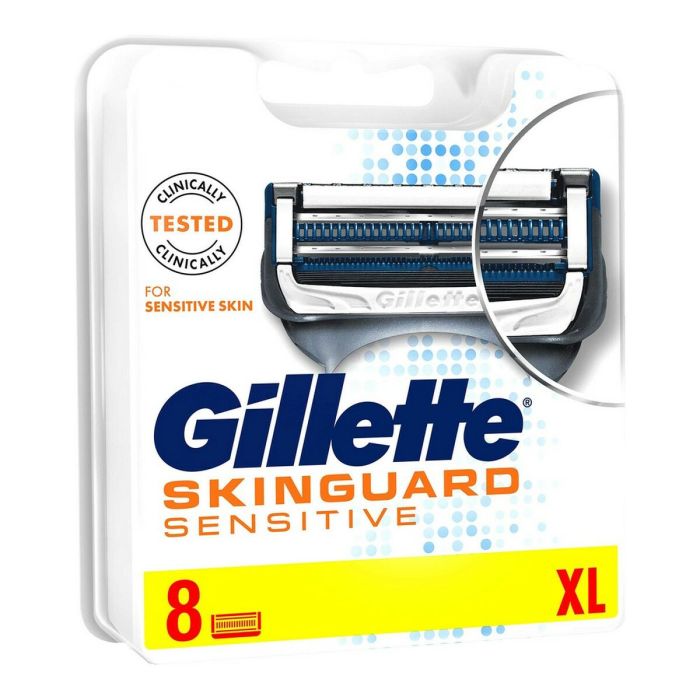 Recambios para Cuchilla de Afeitar Gillette Skinguard Sensitive 8 Unidades 1